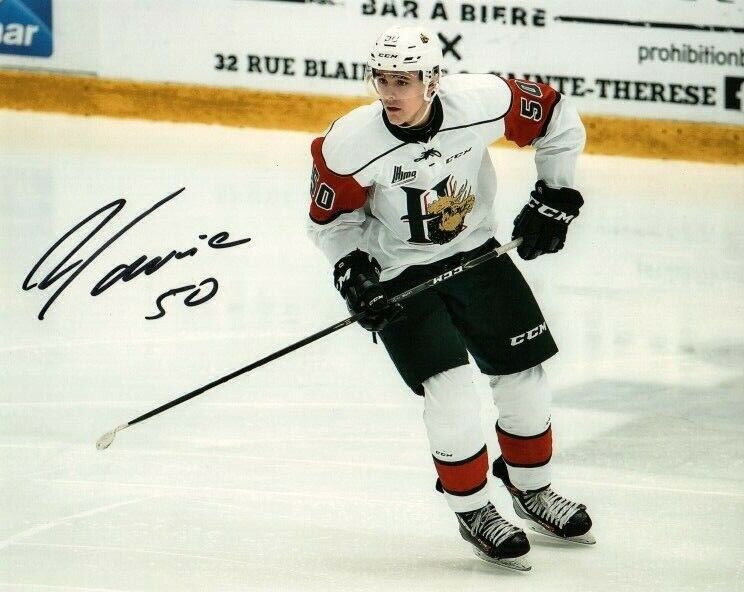 Halifax Mooseheads Raphael Lavoie Signed Autographed 8x10 Photo Poster painting COA