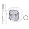 For Samsung Galaxy Buds 4 Pro Protective Cover with Holder Headphone Protective Case Lock Design Anti Drop Wireless Headphone Cover Full-Body Protection Shell