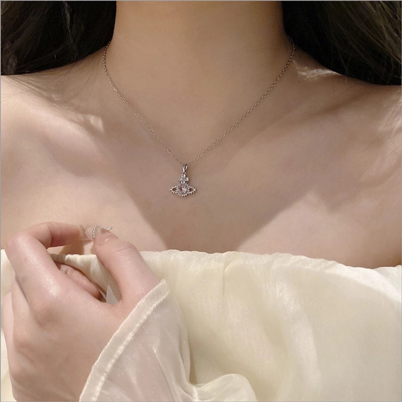 2 Pieces Minimalist Classic Style Geometric Titanium Steel Plating Pendant Necklace