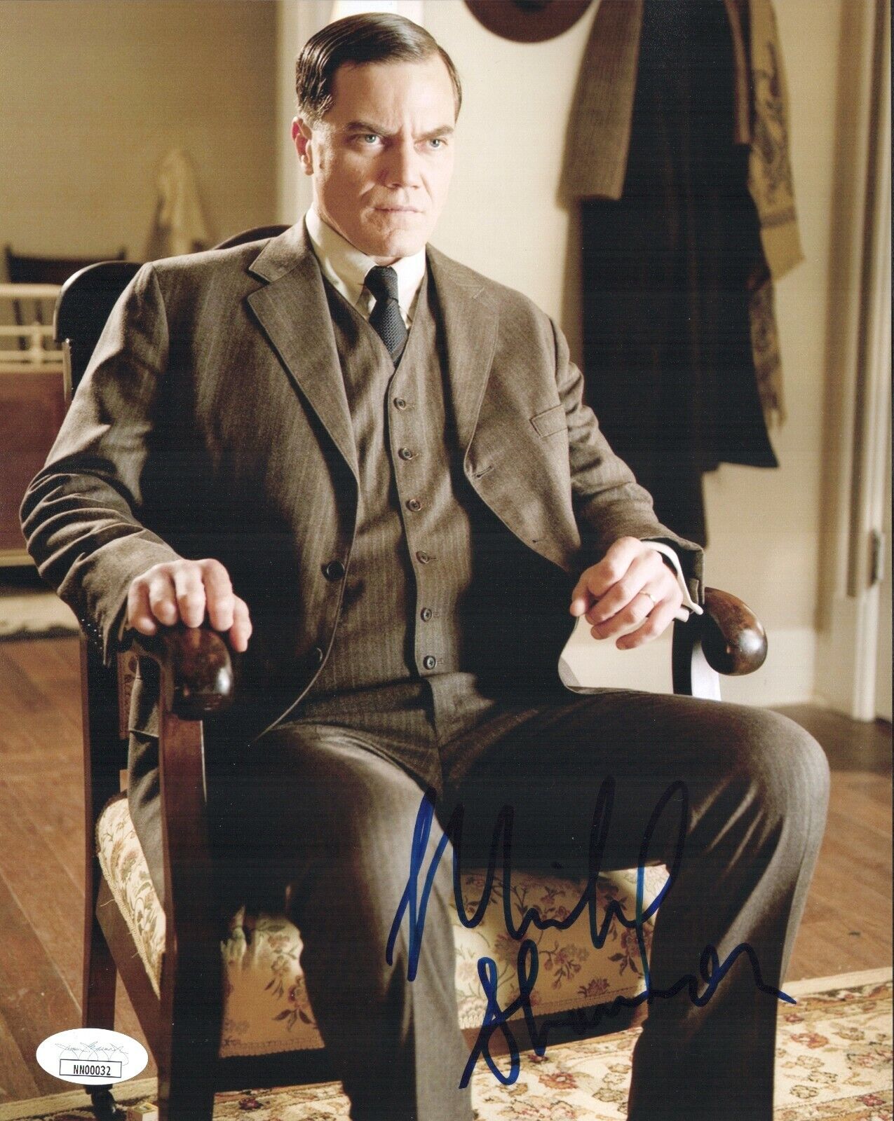 MICHAEL SHANNON Signed BOARDWALK EMPIRE 8x10 Photo Poster painting Autograph JSA COA