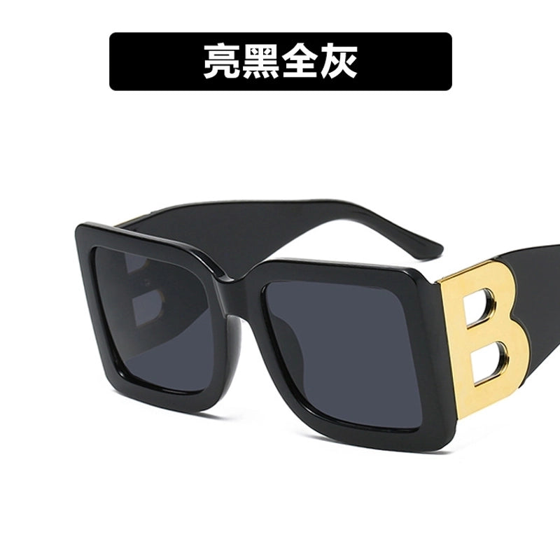 Retro Fashion Letter Women’s Sunglasses