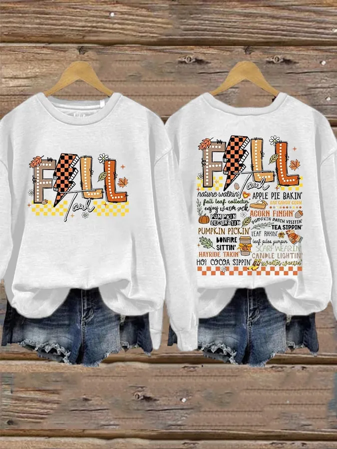 Women's Retro Fall Tour Sweatshirt 