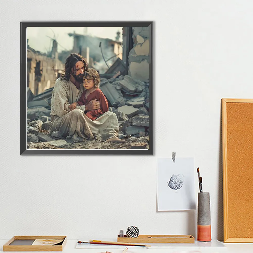 Diamond Painting - Full Round Drill - Jesus(Canvas|40*40cm)