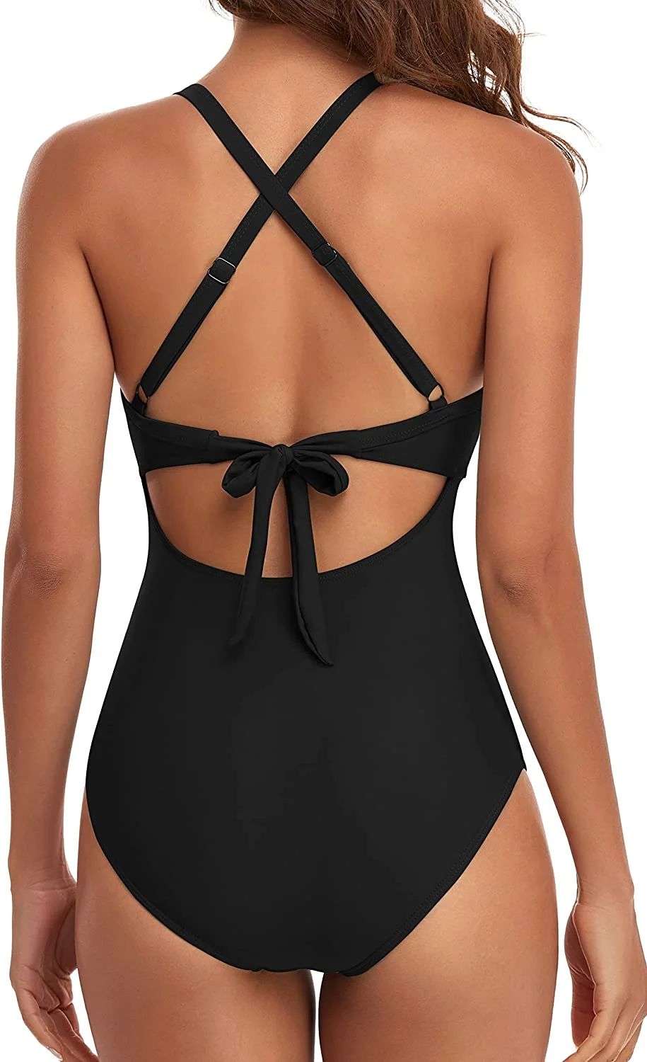 Cutout High Waisted One Piece Swimsuits