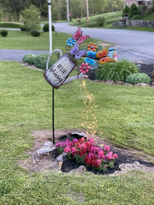 Watering Can, Fairy Lights Solar LED, Magical Garden