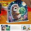 Acrylic Hedgehog Diamond Painting Napkin Rack Diamond Art Paper Towel Holder