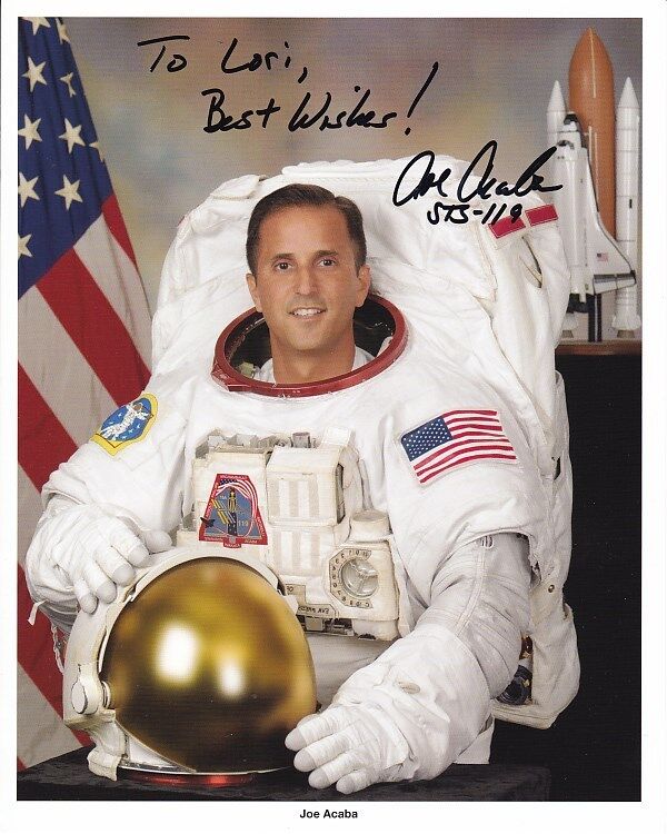 JOE ACABA Autographed Signed NASA ASTRONAUT Photo Poster paintinggraph - To Lori GREAT CONTENT