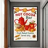 Hot Cocoa Coffee Bar-11CT Stamped Cross Stitch 40*60cm (Big Size)