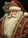DIY Pearl Painting - Handmade Self - Adhesive Pearls - Santa Claus