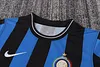 Joyfball 2010 Kids Size Retro Internazionale Milan Home Football Jersey 1:1 Quality Thai