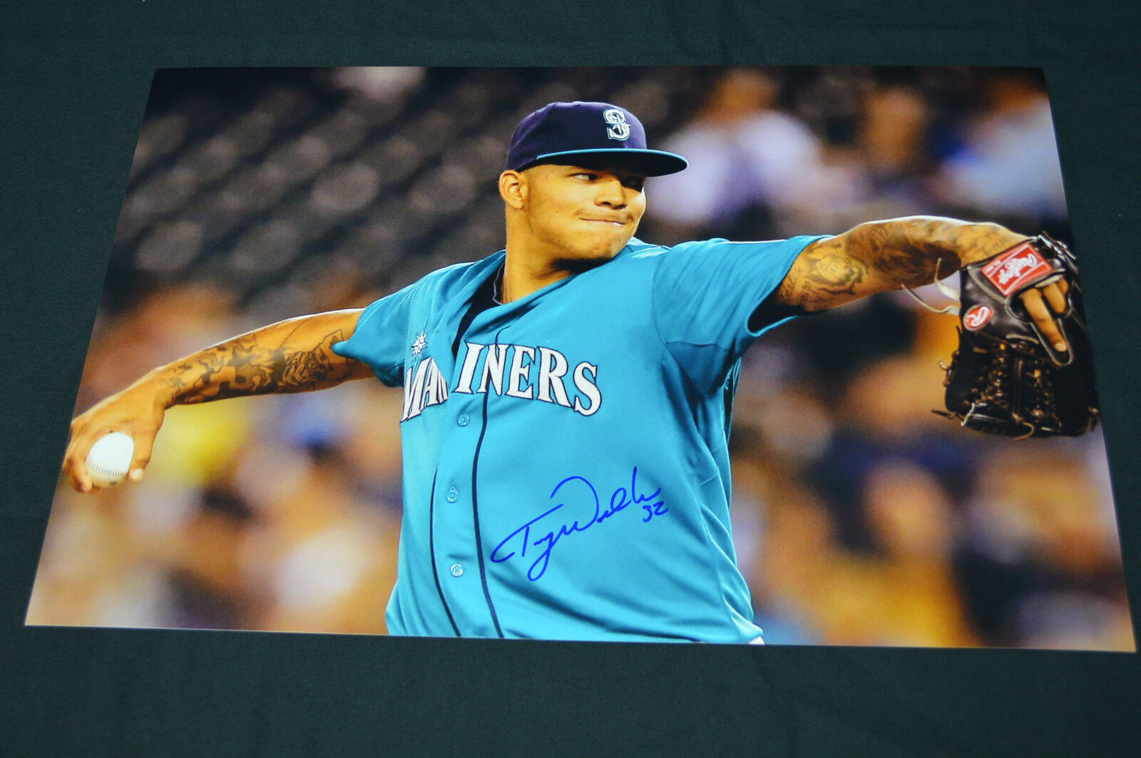 Taijuan Walker Autographed Signed AUTO Seattle Mariners 12x18 Photo Poster painting #1