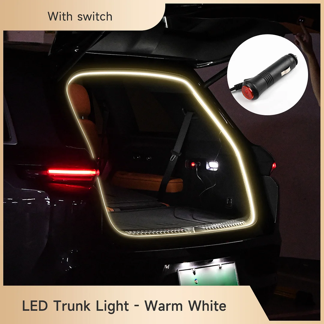 Car magnetic automatic induction trunk light