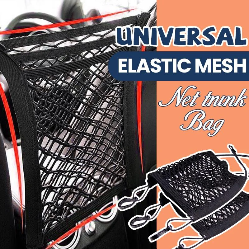 Universal Elastic Mesh Car Storage Bag