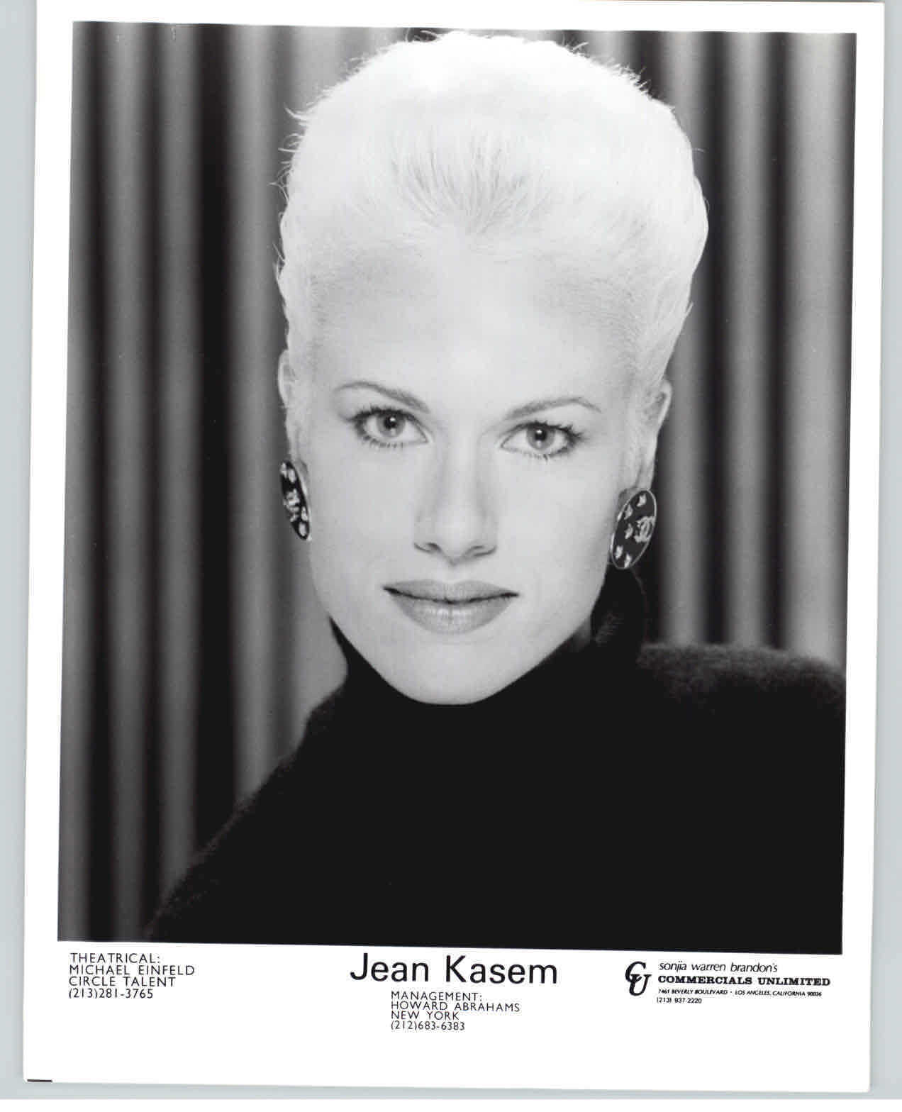 Jean Kasem - 8x10 Headshot Photo Poster painting - Cheers