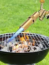 Metal Welding Torch 1300 Degrees Flame Butane Burner Outdoor Camping BBQ Lighter