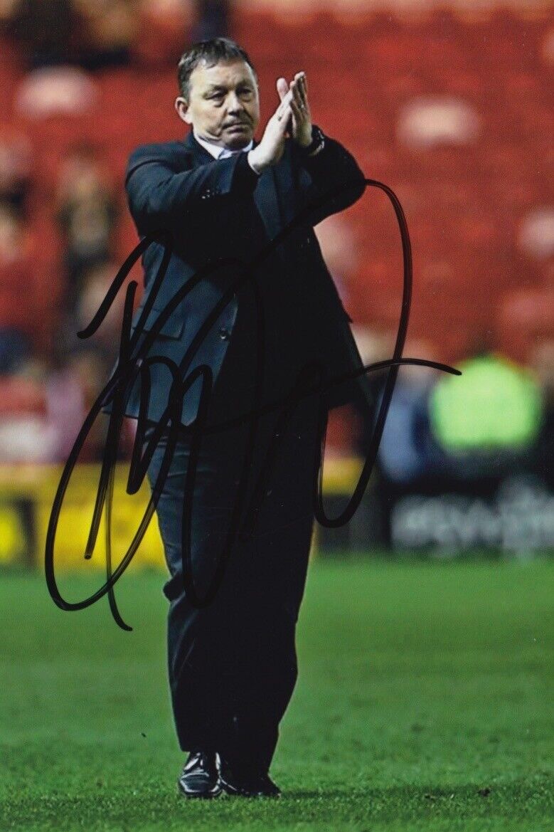 BILLY DAVIES HAND SIGNED 6X4 Photo Poster painting - FOOTBALL AUTOGRAPH - NOTTINGHAM FOREST 16.