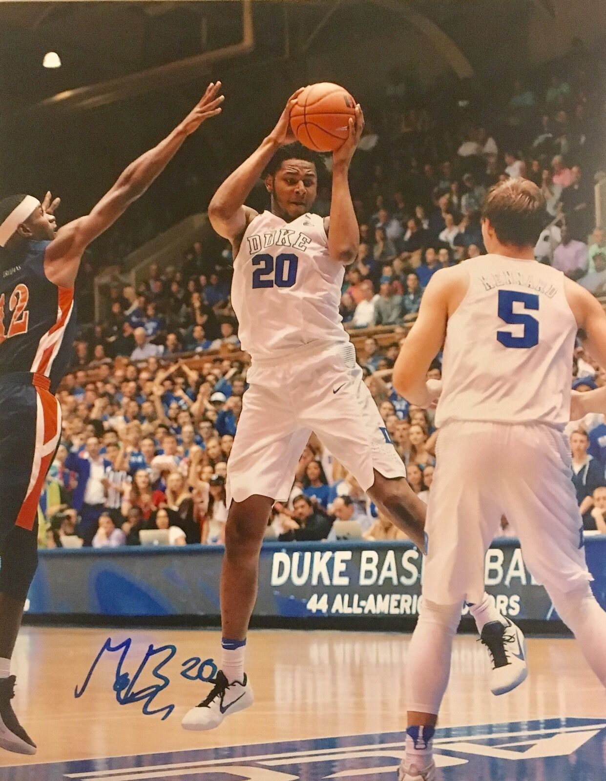 Marques Bolden Signed Autographed Duke Blue Devils 8x10 Photo Poster painting Rare Champs