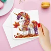 uk.everydayedeals 6Pcs DIY Diamond Painting Greeting Card - Unicorn Family