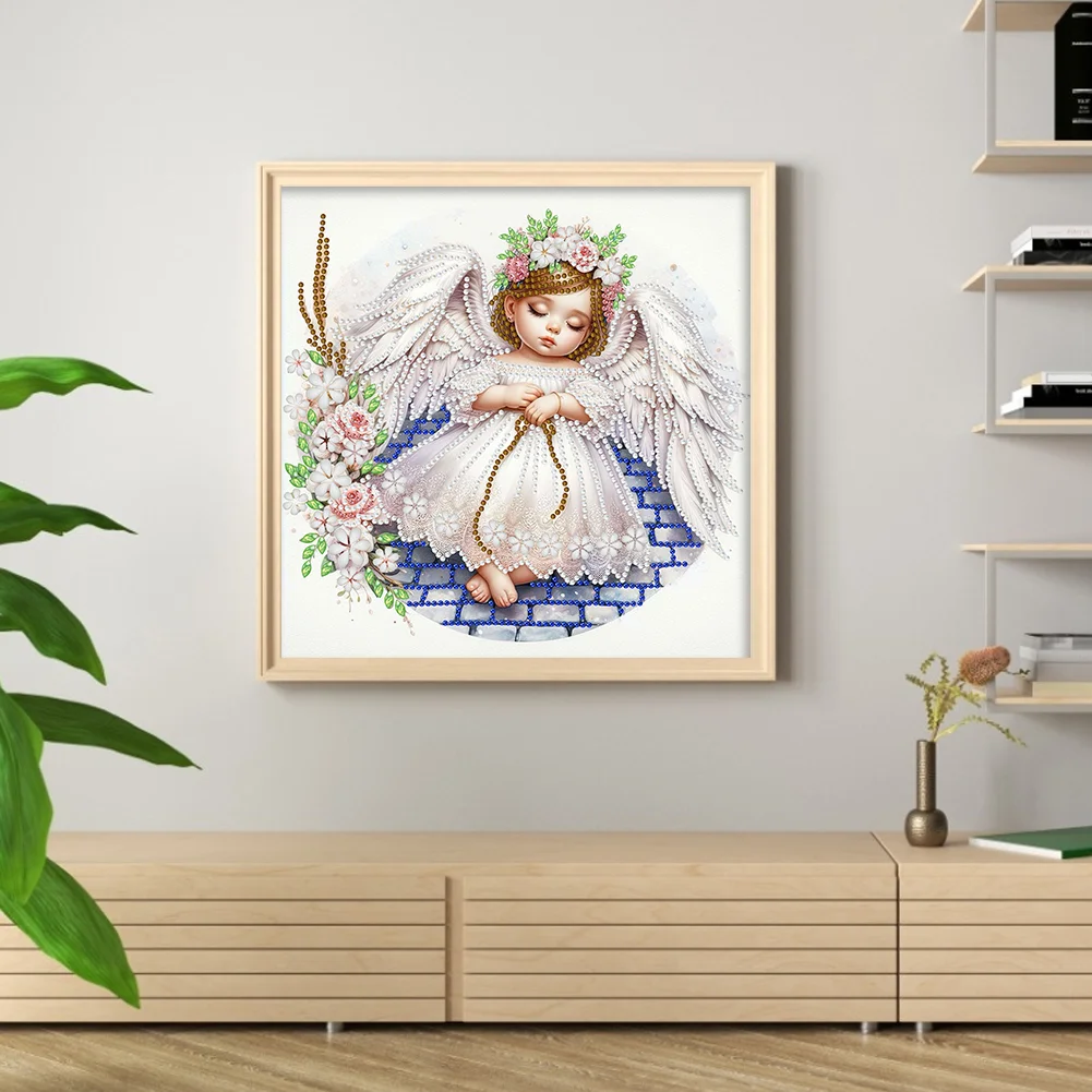 Special Shape Diamond Painting 30*30cm - Angel Child