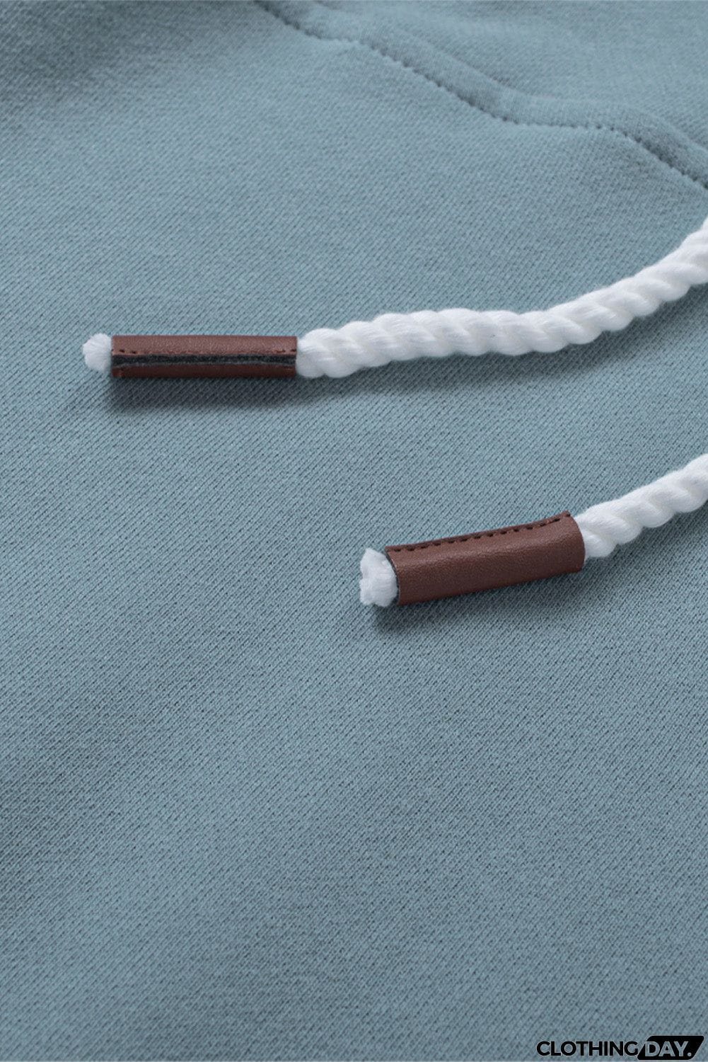 Half Zip Colorblock Pocket Patchwork Long Sleeve Hoodie