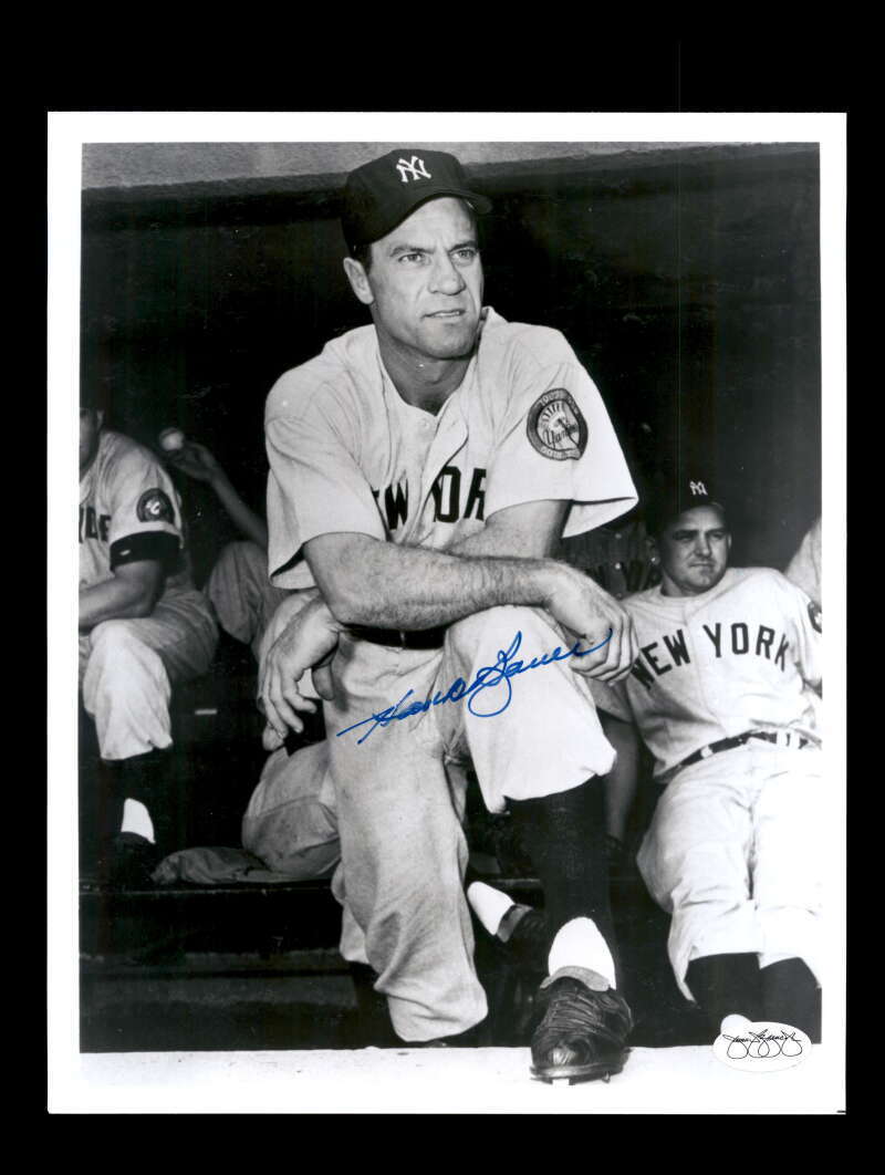 Hank Bauer JSA Coa Hand Signed 8x10 Photo Poster painting Autograph