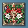 Diamond Painting-DIY Crystal Rhinestone Xmas Flower