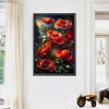 >SALE<5D DIY Full Square Drill Partial AB Drill Diamond Painting Poppy Kit 45x70cm