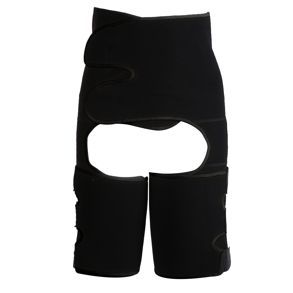 

Slim Thigh Trimmer Leg Shaper Waist Trainer Slimming Belt Sweat Shapewear, Black, 501 Original