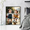 Cute Girl-11CT Counted Cross Stitch 40*50cm/15.75*19.69in