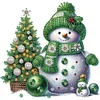 Diamond Painting-DIY Crystal Rhinestone Christmas Snowman
