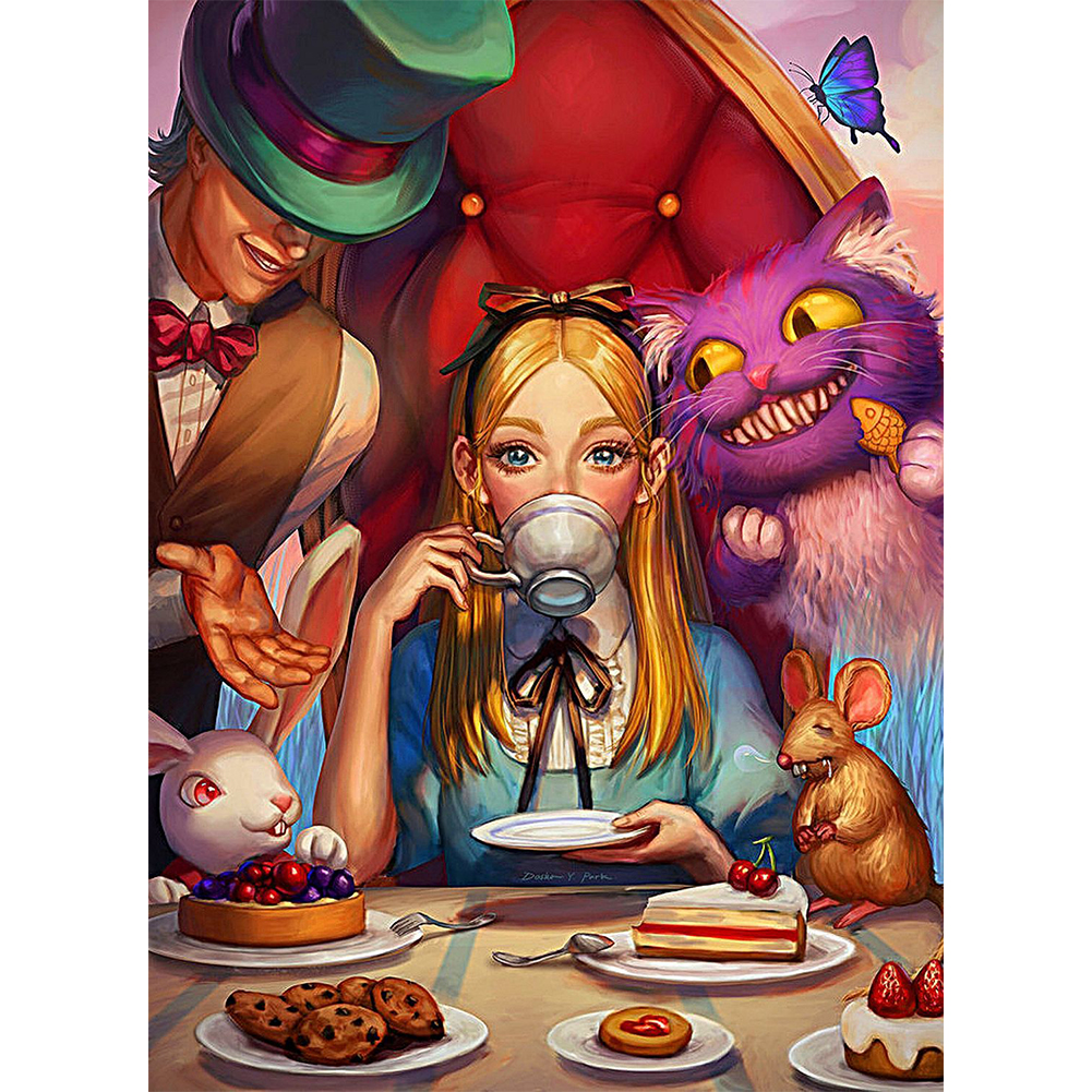 

Alice - Round Drill Diamond Painting - 45*60CM (Big Size), 501 Original