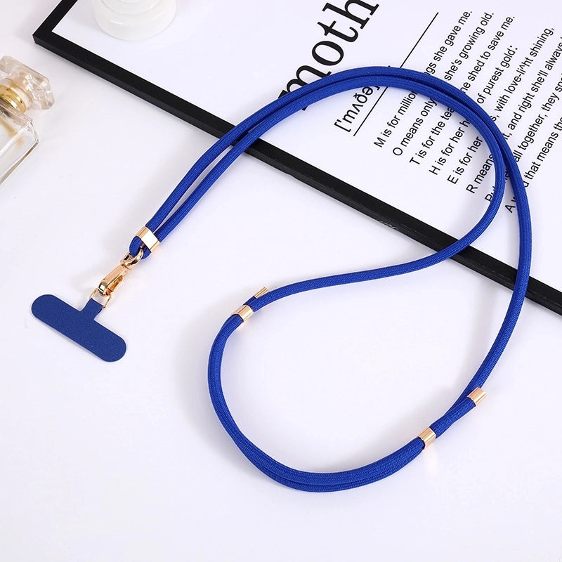 Minimalist Solid Color Nylon Mobile Phone Chain