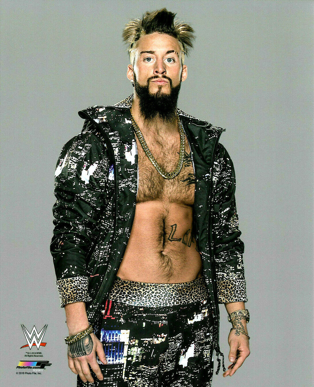 WWE NXT ENZO AMORE OFFICIAL LICENSED 8X10 AUTHENTIC Photo Poster paintingFILE Photo Poster painting 1