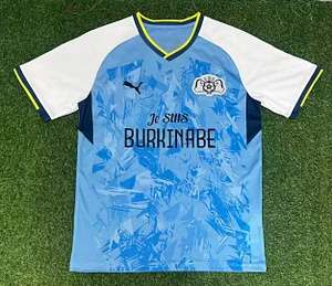 2025 Burkina Faso National Team Special Edition Sky Blue Football Shirt 1:1 Thai Quality