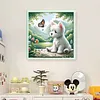 West Highland White Terrier-11CT Stamped Cross Stitch 40*40cm/15.75*15.75in