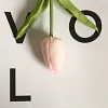Single Head Mini Tulip PU Texture Artificial Flower 