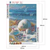 Diamond Painting-DIY Full Round Drill Beach Scenery