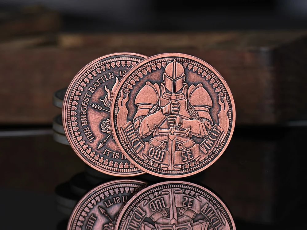 Vincit Qui Se Vincit Coin (UPGRADED)