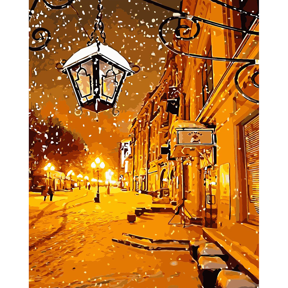 

40*50cm - Painting By Numbers - Street View, 501 Original