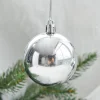 Gloss Silver Ceiling Christmas Tree Hanging Decor Balls 