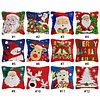 Christmas-DIY Latch Hook Rug Pillowcase Kits 43*43cm