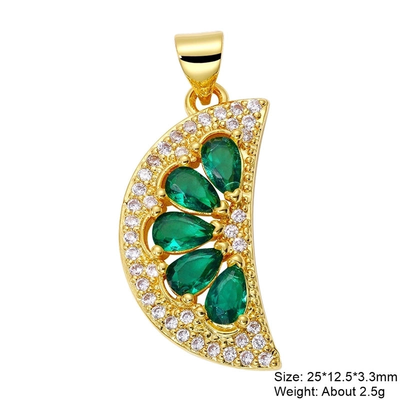 Classic Style Streetwear Cross Devil’s Eye Copper Plating Inlay Zircon 18k Gold Plated Charms