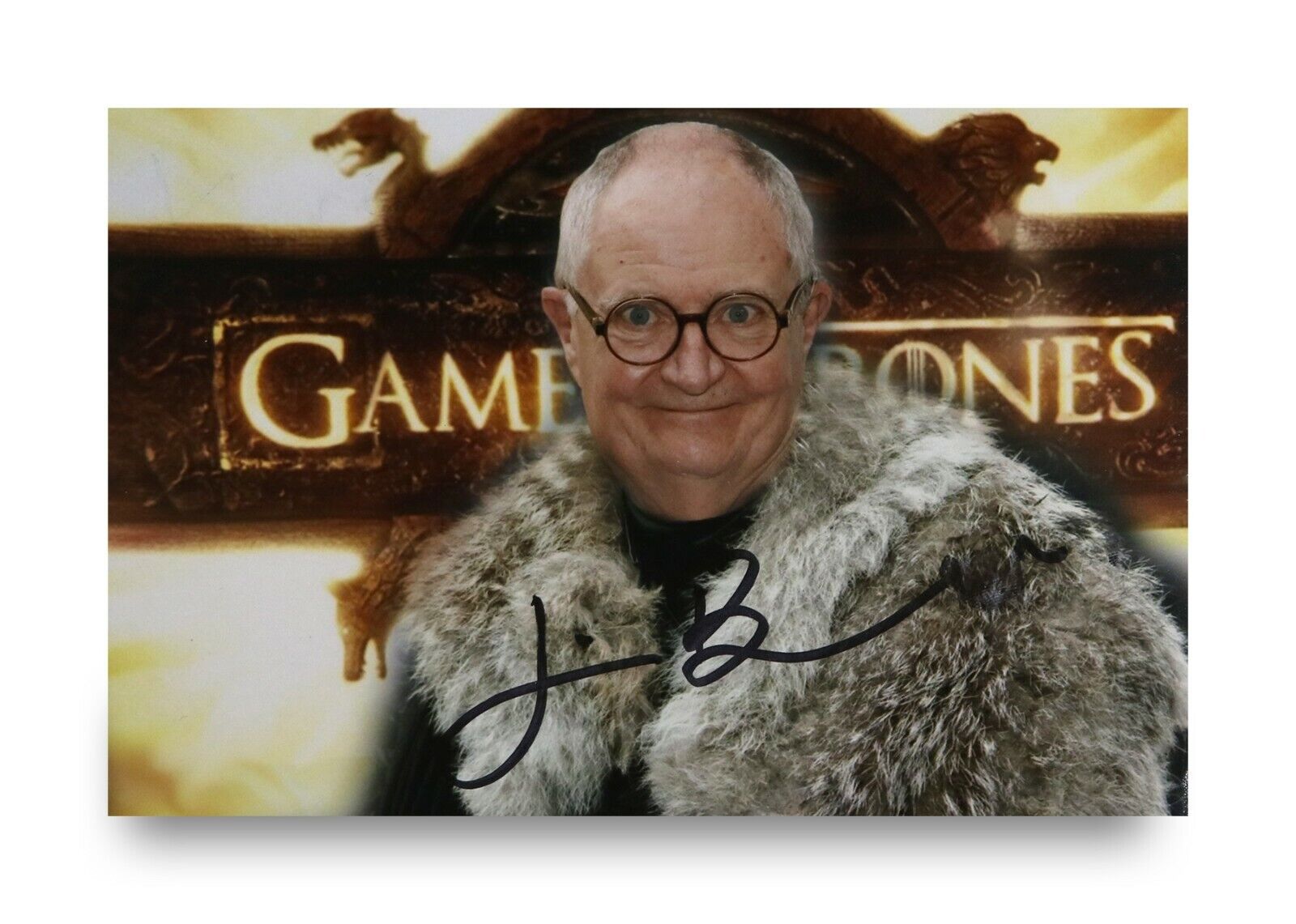 Jim Broadbent Signed 6x4 Photo Poster painting Harry Potter Game Of Thrones Ebrose Autograph+COA