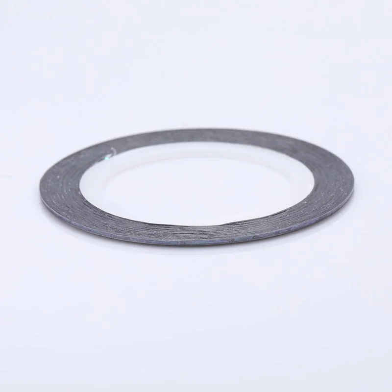 12 Rolls 2mm Matte Glitter Nail Striping Tape Line Rainbow Multi Color Styling Tool Sticker Decal  DIY Decoration-Nail Inspo