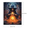 The Witch-Paint by Numbers Acrylic Painting 40*50CM