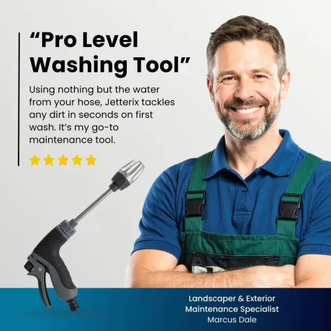 Turn Any Hose Into a Powerful Cleaning Stream