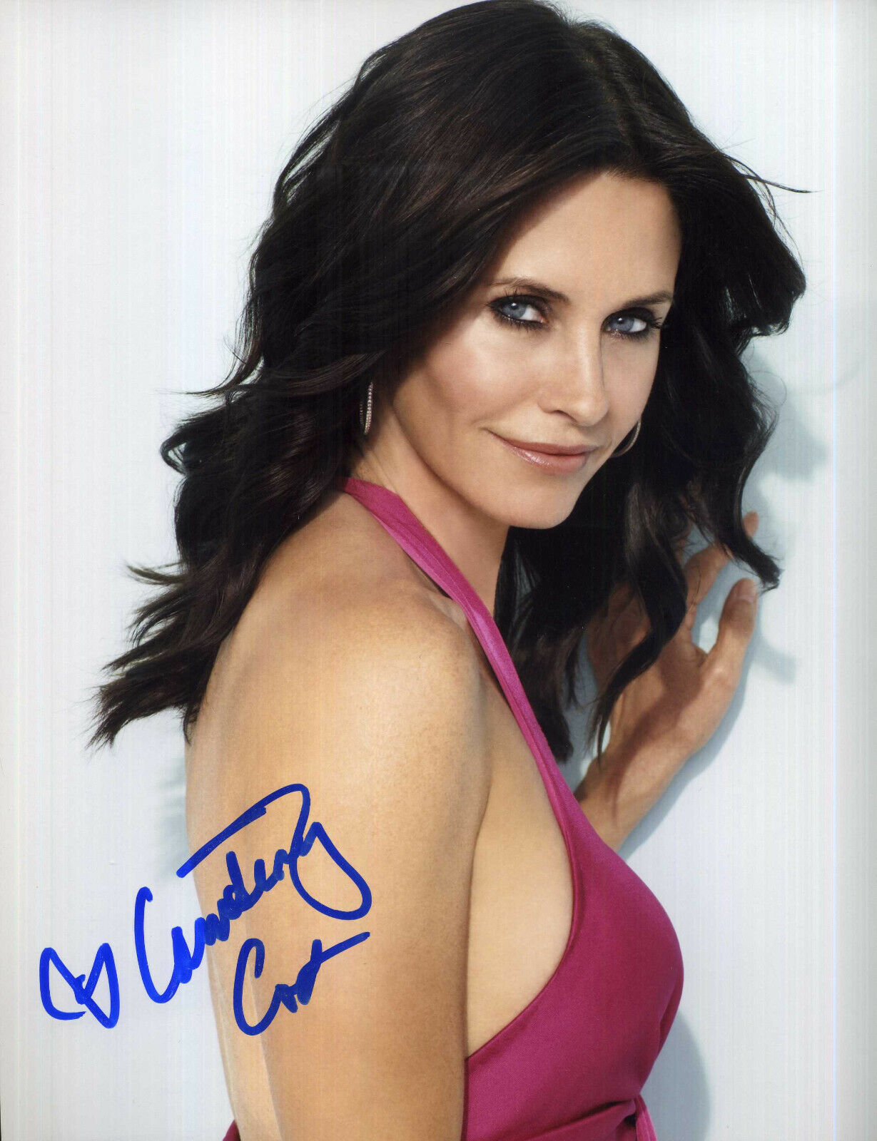 COURTENEY COX Signed Photo Poster paintinggraph - Film & TV Actress FRIENDS - preprint