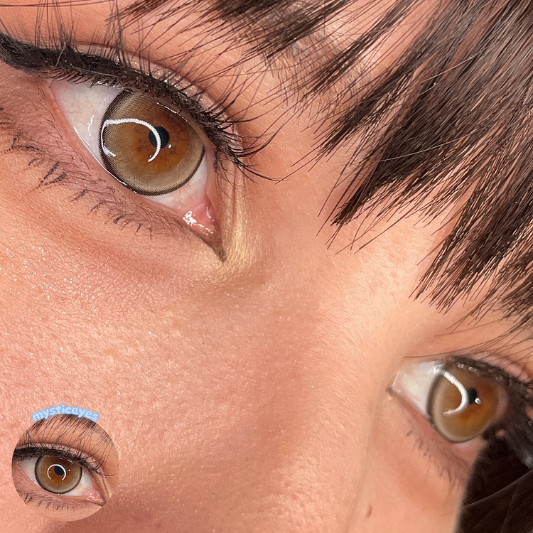 Smoothie Lemon Lime Colored Contact Lenses