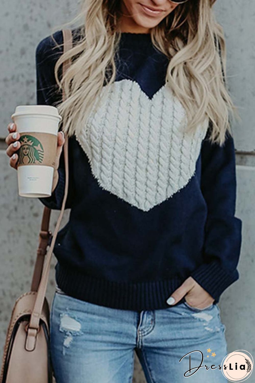 Heart Shaped Sweater (4 Colors)