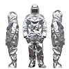 1000-1200 degree Heat Resistant Suit Anti Thermal Radiation Suit Fireproof flameproof Composite Aluminium Foil Firefighter Uniform